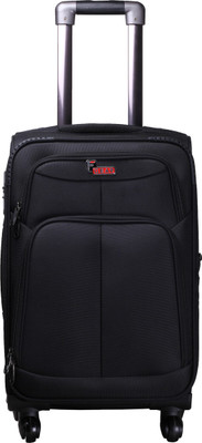 

F Gear Crystal Expandable Cabin Luggage -  inch(Black