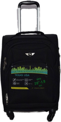 

Texas USA 1209 Expandable Cabin Luggage -  inch(Black