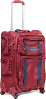 Tommy Hilfiger Safari Expandable Check-in Luggage -  inch(Red