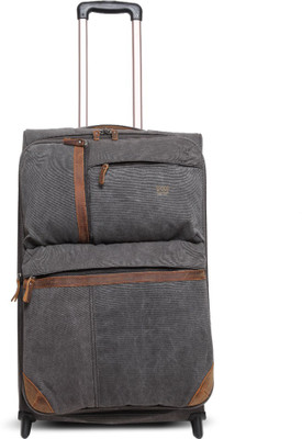 

Troop London 2-Wheel Trolley - TR2011-3A | Black | Medium (') Check-in Luggage -  inch(Black