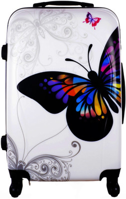 

Novelty butterfly  Check-in Luggage -  inch(White