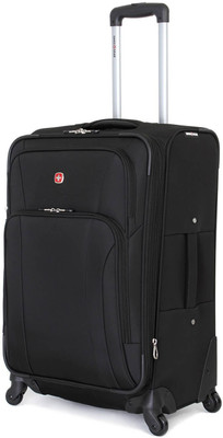 

Swiss Gear " Spinner Expandable Check-in Luggage -  inch(Black