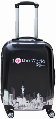 

Moladz AIR WORLD BLACK XM- Inch Check-in Luggage -  inch(Black
