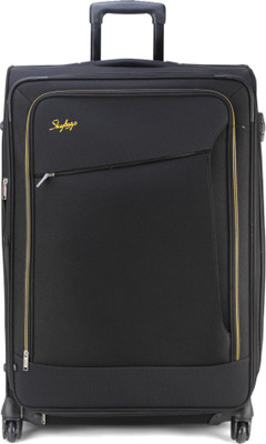 

Skybags ELAN 4W EXP STROLLY 78 BLACK Expandable Check-in Luggage -  inch(Black