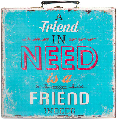 

Chumbak A Friend In Need Is A Friend Indeed Suitcase-Large Check-in Luggage -  inch(Multicolor