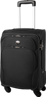 

American Tourister Featherlite Expandable Check-in Luggage -  inch(Black