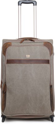 

Troop London 2-Wheel Trolley - TR2011-1A | Brown | Small (') Cabin Luggage -  inch(Brown