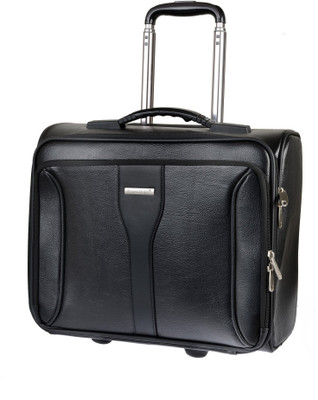 

Eurostyle Trolley Bag Expandable Check-in Luggage - 25 inch(Black)