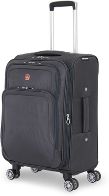 

Swiss Gear " Spinner Expandable Cabin Luggage -  inch(Grey