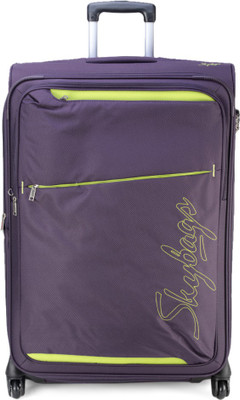 

Skybags FLARE 4W EXP STROLLY 78 PURPLE Expandable Check-in Luggage -  inch(Purple