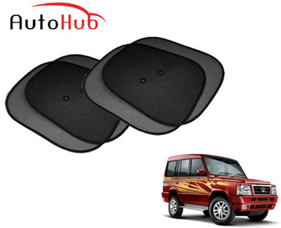 Auto Hub Side Window Sun Shade For Tata Sumo(Black)