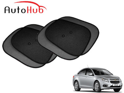 Auto Hub Side Window Sun Shade For Chevrolet Cruze(Black)
