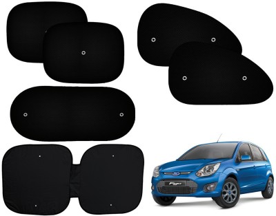 AUTO PEARL Dashboard, Side Window Sun Shade For Ford Figo(Black)