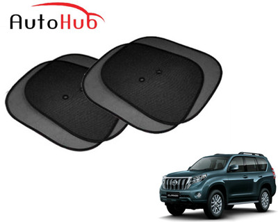 Auto Hub Side Window Sun Shade For Toyota Land Cruiser Prado(Black)