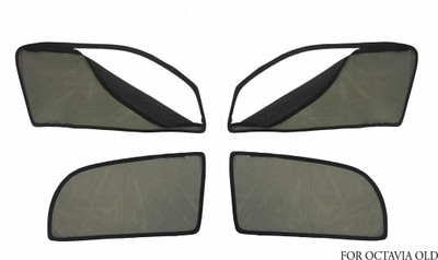 

MAGNET Side Window Sun Shade For Skoda Octavia(Black)