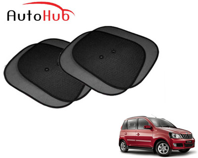 Auto Hub Side Window Sun Shade For Mahindra Quanto(Black)