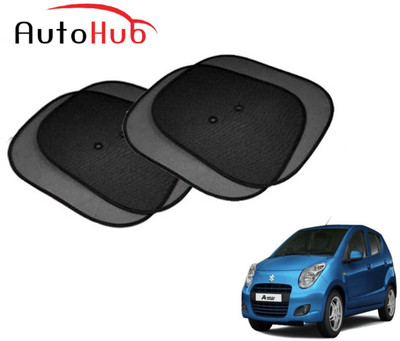 Auto Hub Side Window Sun Shade For Maruti Suzuki A-Star(Black)
