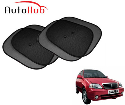 Auto Hub Side Window Sun Shade For Maruti Suzuki Esteem(Black)