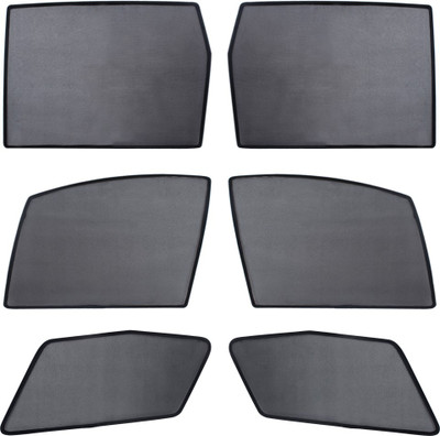 

Speedwav Side Window, Rear Window Sun Shade For Mahindra TUV-300(Black)