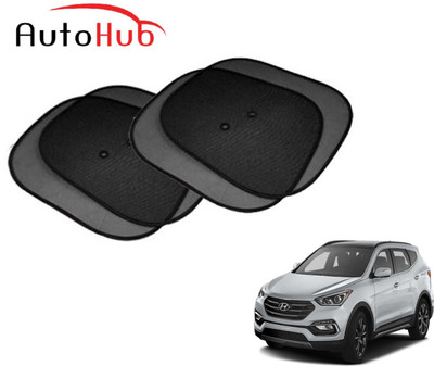 Auto Hub Side Window Sun Shade For Hyundai SantaFe(Black)