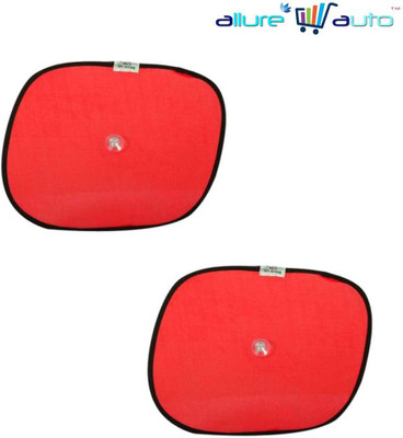 Allure Auto Side Window Sun Shade For Hyundai Verna Fluidic(Red) available at flipkart for Rs.149