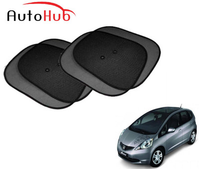 Auto Hub Side Window Sun Shade For Honda Jazz(Black)