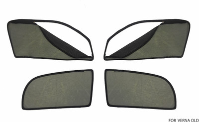 

Curtain Kings Side Window Sun Shade For Hyundai Verna(Black)