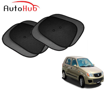Auto Hub Side Window Sun Shade For Maruti Suzuki Alto(Black)