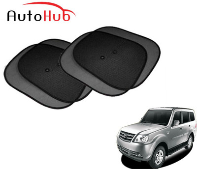 Auto Hub Side Window Sun Shade For Tata Sumo Grand(Black)