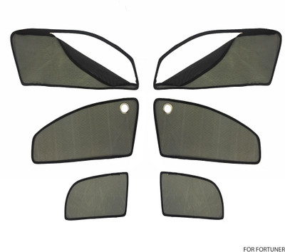 

MAGNET Side Window Sun Shade For Toyota Fortuner(Black)