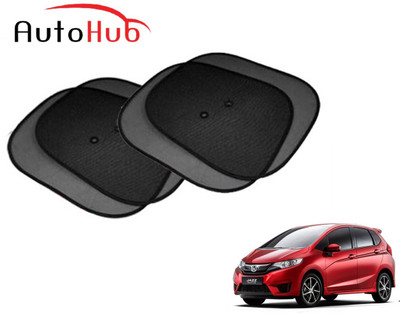 Auto Hub Side Window Sun Shade For Honda Jazz(Black)