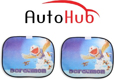 Auto Hub Side Window Sun Shade For Hyundai Verna(Multicolor)