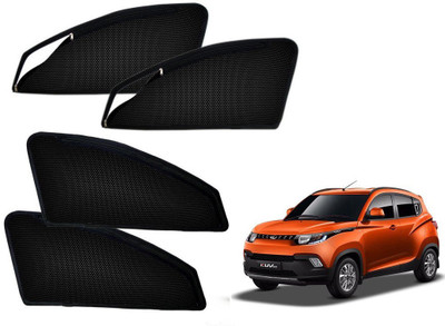 Auto Charisma Side Window, Rear Window Sun Shade For Mahindra KUV 100(Black)
