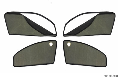 

MAGNET Side Window Sun Shade For Maruti Suzuki Celerio(Black)