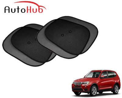 Auto Hub Side Window Sun Shade For BMW X3(Black)
