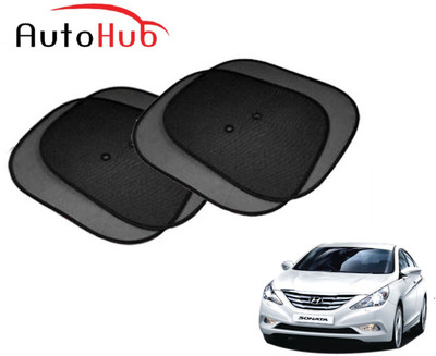 Auto Hub Side Window Sun Shade For Hyundai Sonata(Black)