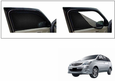 Speedwav Side Window, Rear Window Sun Shade For Toyota Innova(Black)