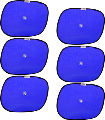 

Motor Duniya Side Window, Sun Roof, Rear Window Sun Shade For Universal For Car Universal For Car(Blue)