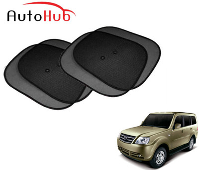 Auto Hub Side Window Sun Shade For Tata Sumo Grande(Black)
