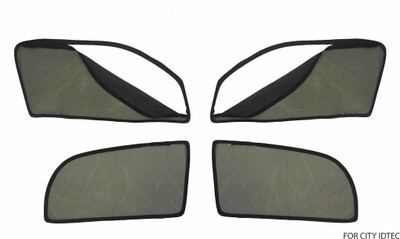 

Curtain Kings Side Window Sun Shade For Honda New City(Black)