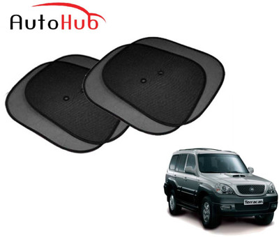 Auto Hub Side Window Sun Shade For Hyundai Terracan(Black)