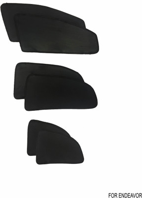 

MAGNET Side Window Sun Shade For Ford Endeavour(Black)