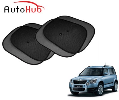 Auto Hub Side Window Sun Shade For Skoda Yeti(Black)