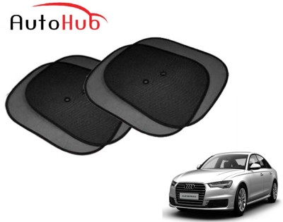 Auto Hub Side Window Sun Shade For Audi A6(Black)