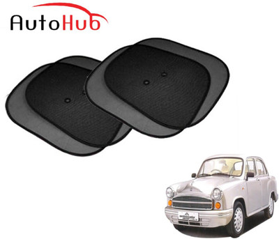 Auto Hub Side Window Sun Shade For HM Ambassador(Black)