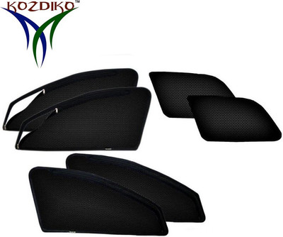 

Kozdiko Side Window, Rear Window Sun Shade For Mahindra New Scorpio(Black)