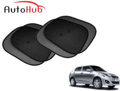 Auto Hub Side Window Sun Shade For Maruti Suzuki New Dzire(Black)