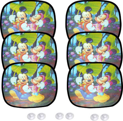 

AdroitZ Side Window Sun Shade For Tata Safari(Multicolor)