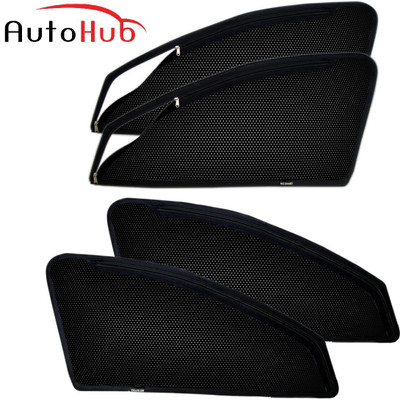 

Auto Hub Side Window Sun Shade For Chevrolet Optra(Black)