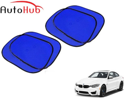 Auto Hub Side Window Sun Shade For BMW 325i(Blue)